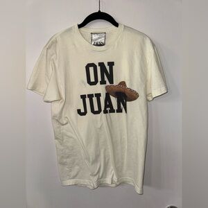 Kid Dangerous “On Juan” Graphic t shirt -Small